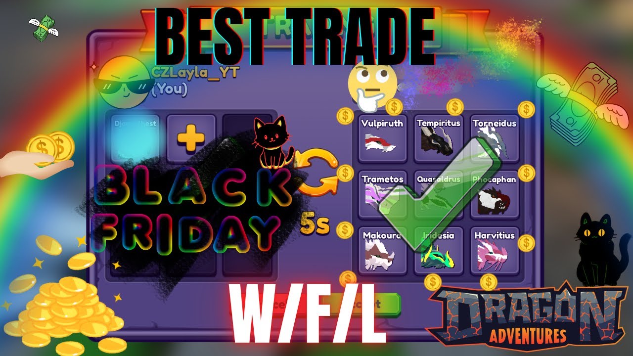 💵" BLACK FRIDAY ´.🛒 Best Auctions/Trades❗ {Dragon Adventures-ROBLOX}