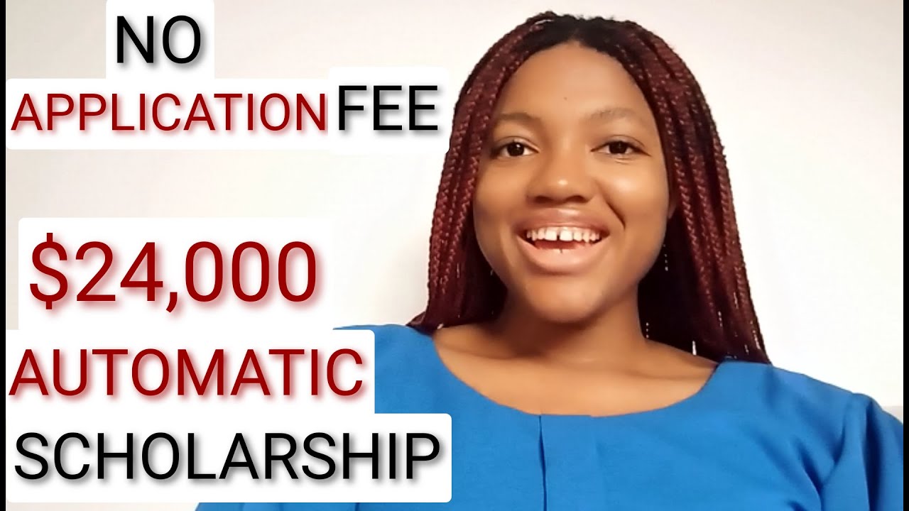 NO APPLICATION FEE| AUTOMATIC SCHOLARSHIPS AVAILABLE