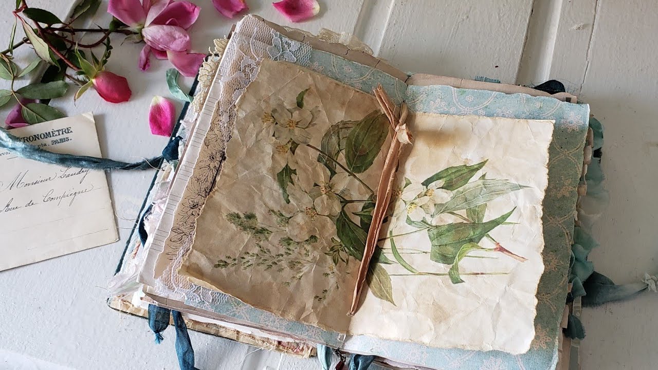 French Bleu Junk Journal Flip Through