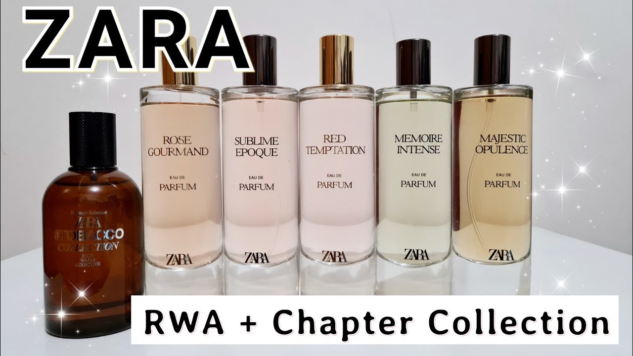ZARA RWA + CHAPTER COLLECTION PERFUMES | ZARA fragrance haul part 1 | Janice Ariz