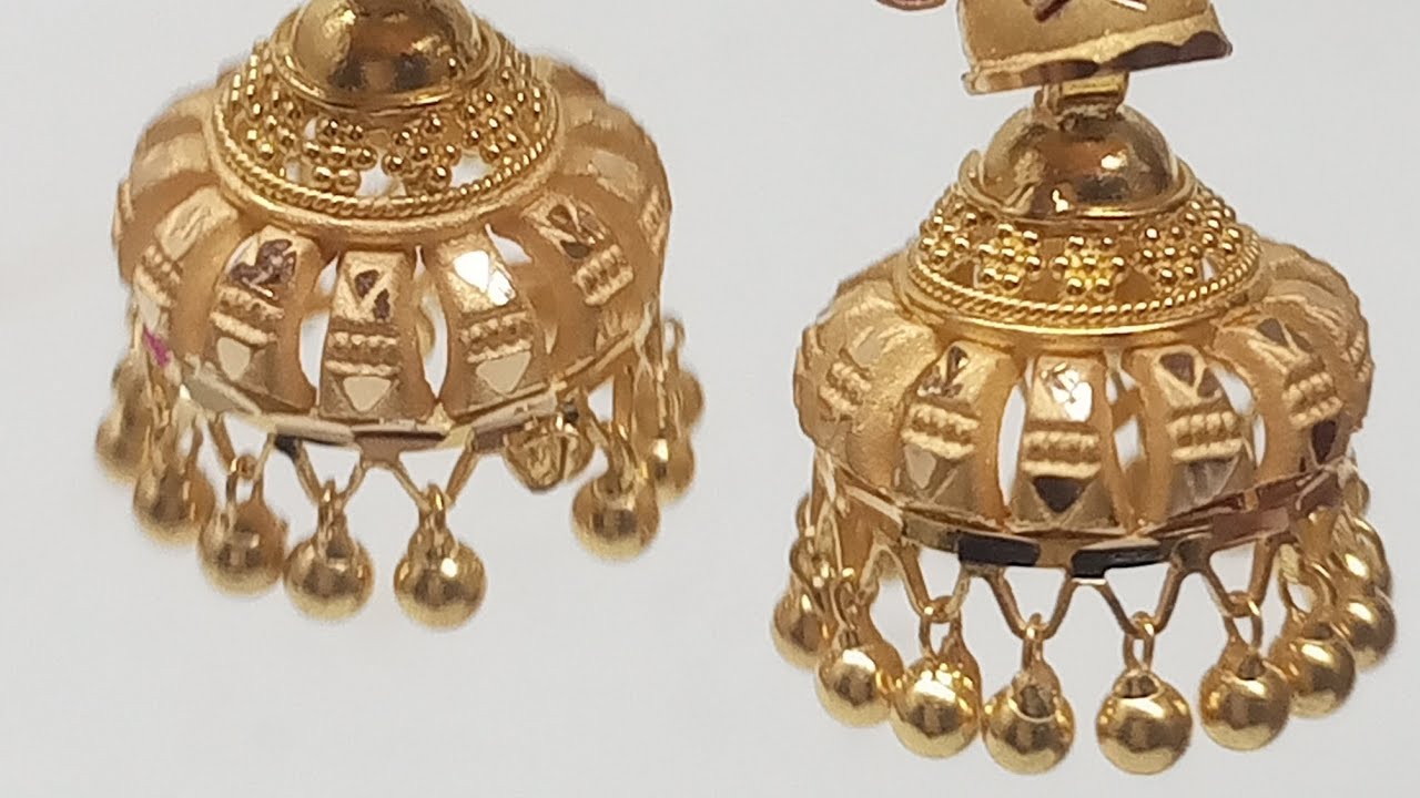Long Heavy Jhumka | Gold New Design jhumka Design Collaction ||
