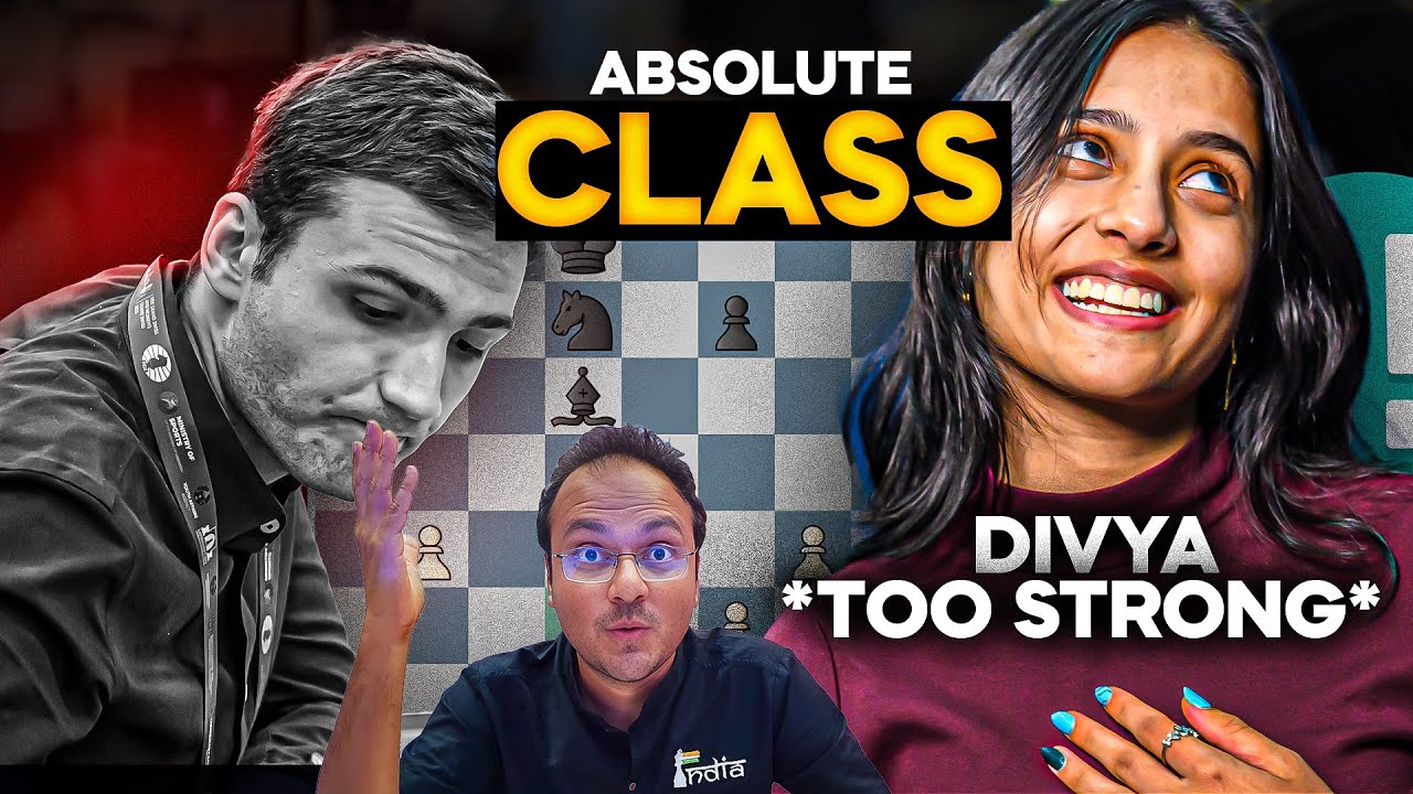 How strong really is Divya Deshmukh? | Outclasses 2630 rated Velimir Ivic | FIDE Grand Swiss 2025