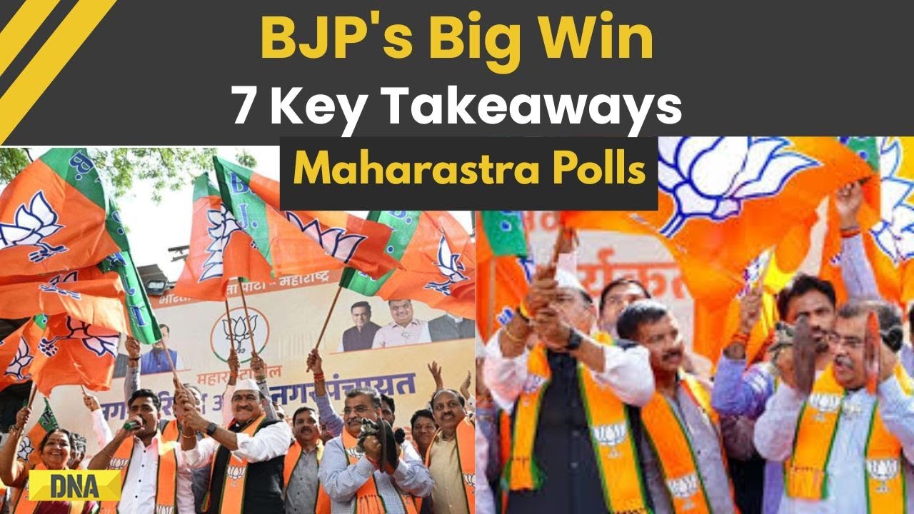Maharashtra News: Big BJP Win In Local Body Elections, What Maharashtra Results Reveal?