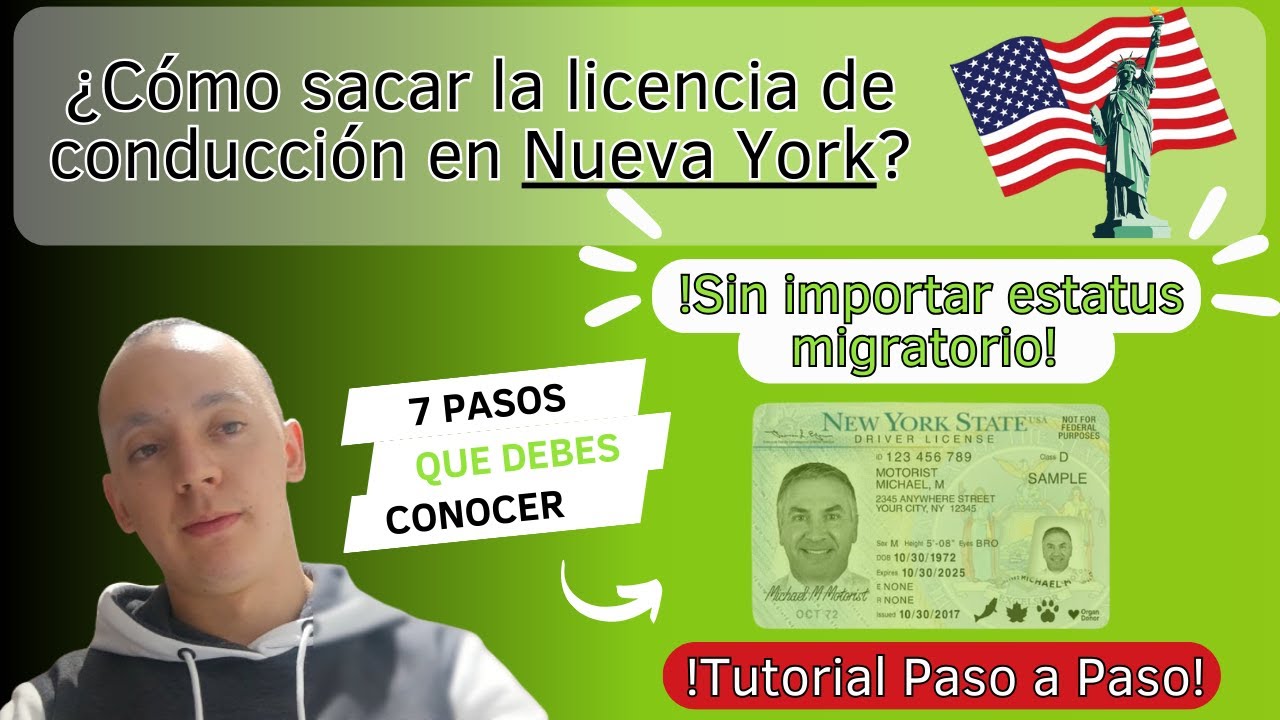 Cómo sacar la licencia de conducir en Nueva York 📜sin importar tu estatus migratorio📜 !Paso a Paso!