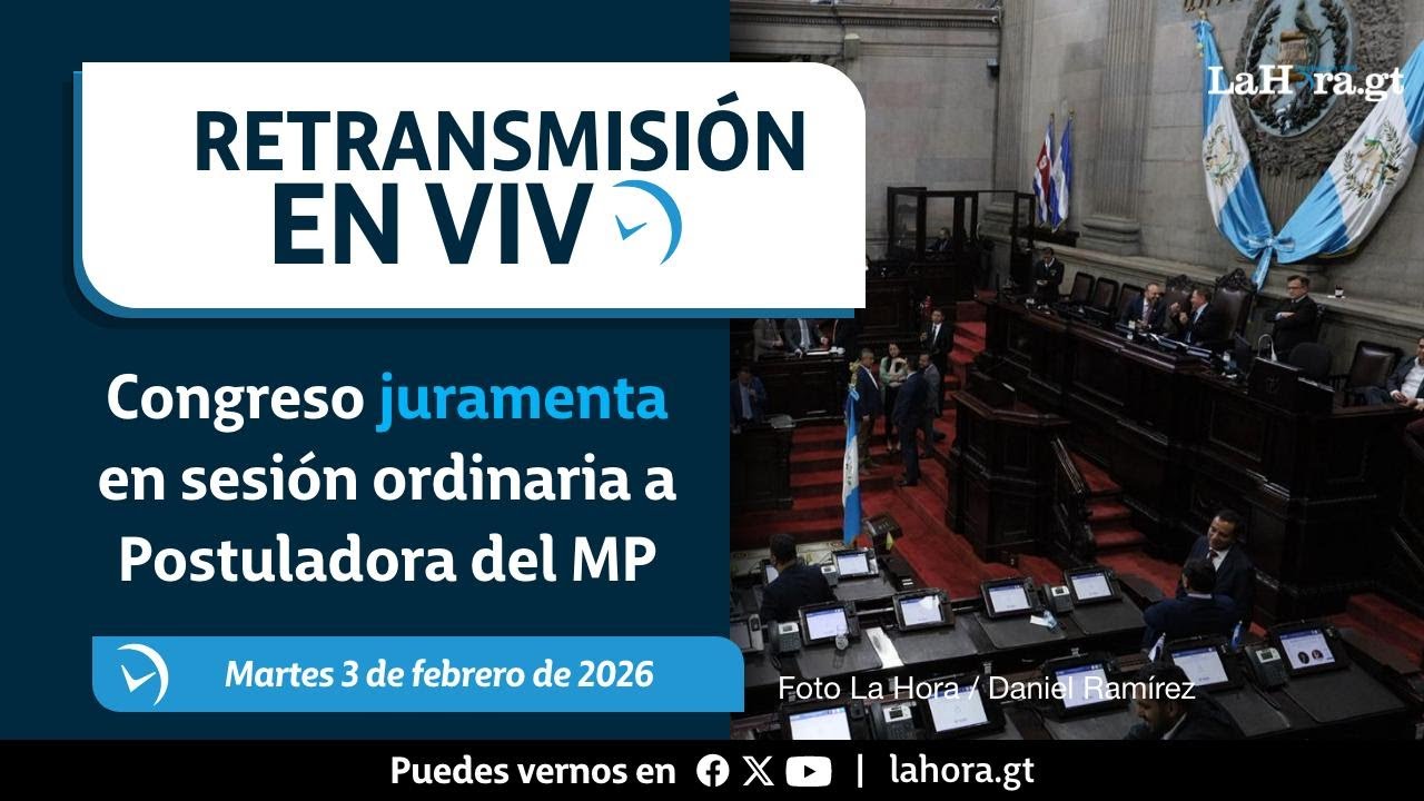 Retransmisión: Congreso juramenta en sesión ordinaria a Postuladora del MP