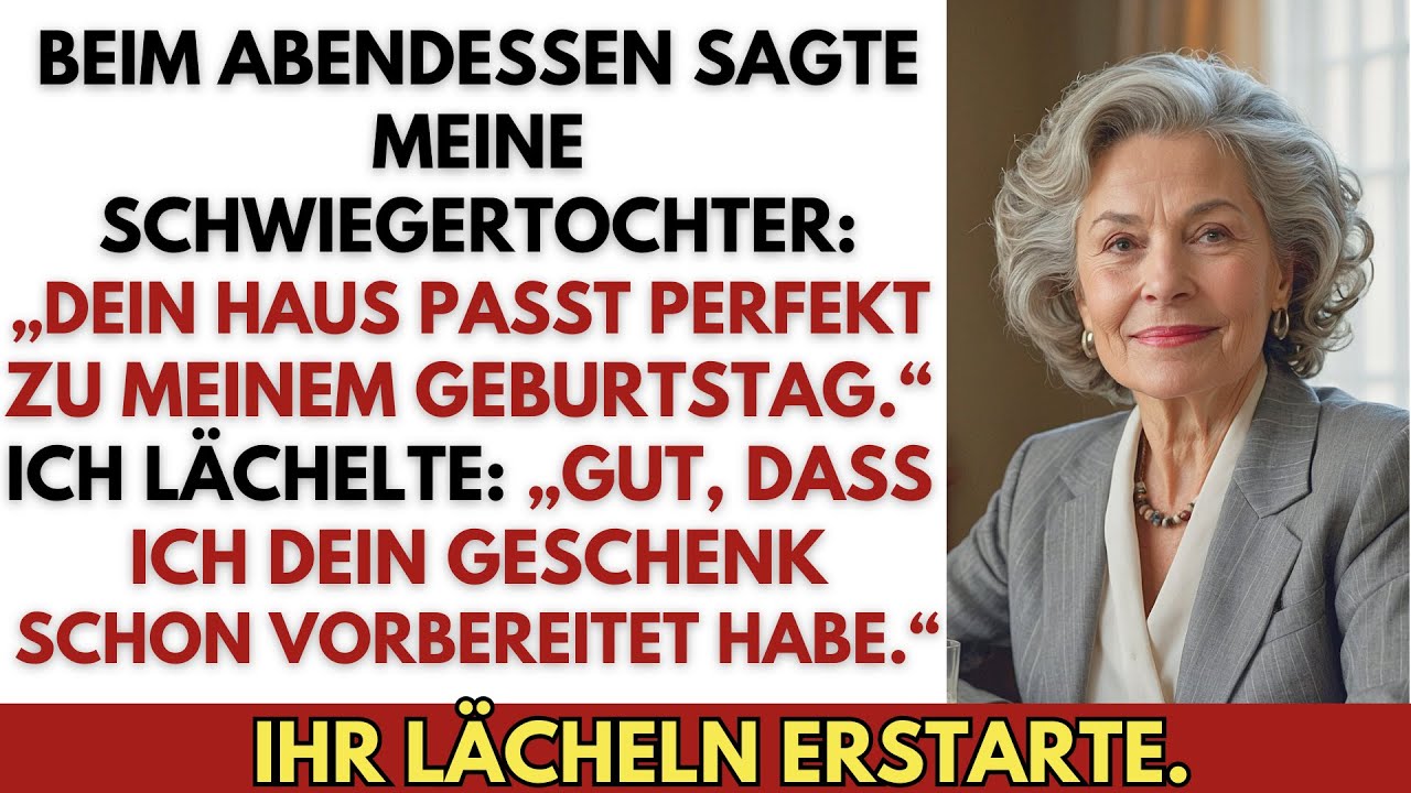 Meine Schwiegertochter Wollte Mein Haus Für Ihre Party — Ich Gab Ihr Ein Geschenk, Unvergesslich