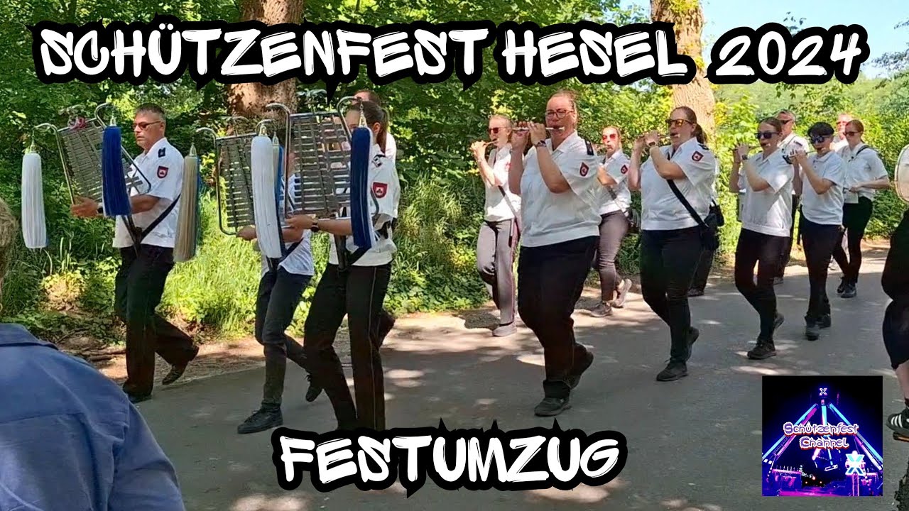 Schützenfest Hesel (Friedeburg) 2024 - Festumzug