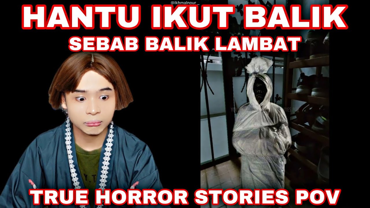 NOURROR❗️| HANTU IKUT BALIK SEBAB BALIK LAMBAT😱‼️| KENE TIDOR LUAR RUMAH😭
