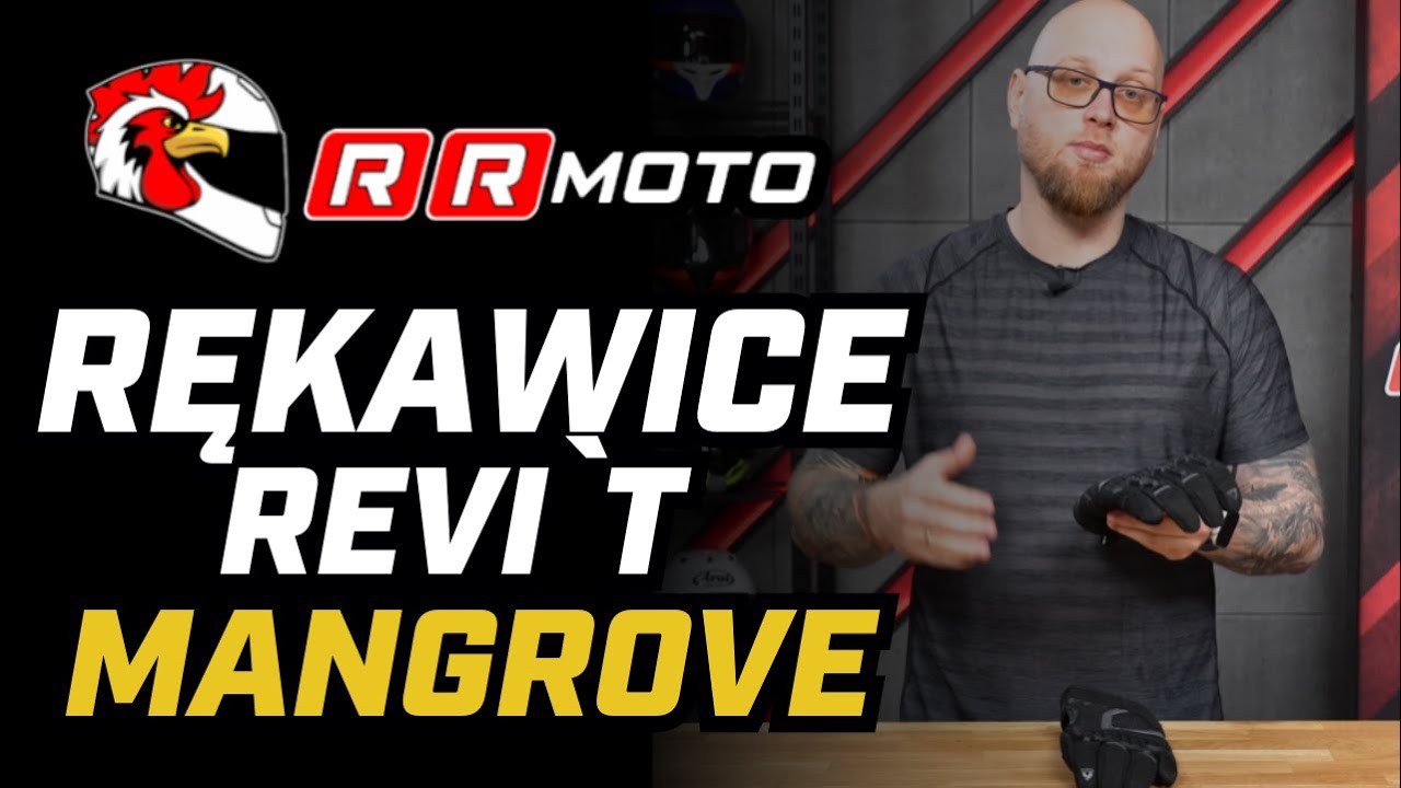 REVI`T MANGROVE - miejskie rękawice motocyklowe