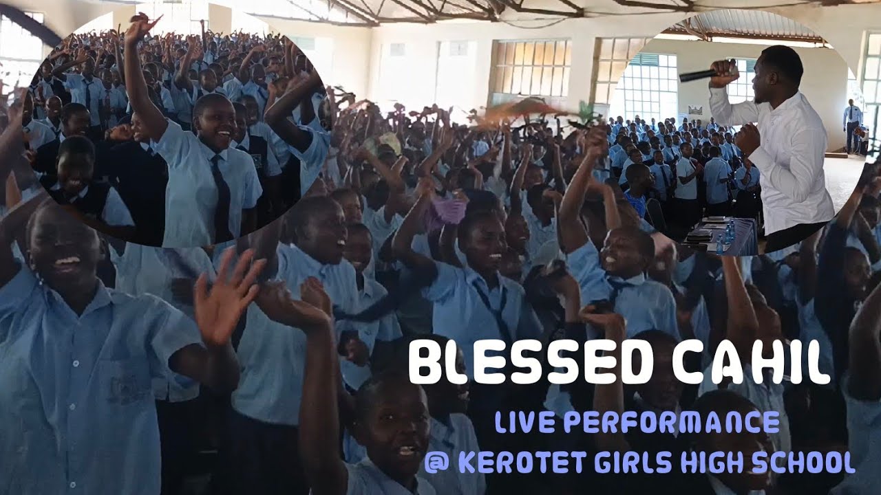 Blessed Cahil Performing at Kerotet Girls High School. 
