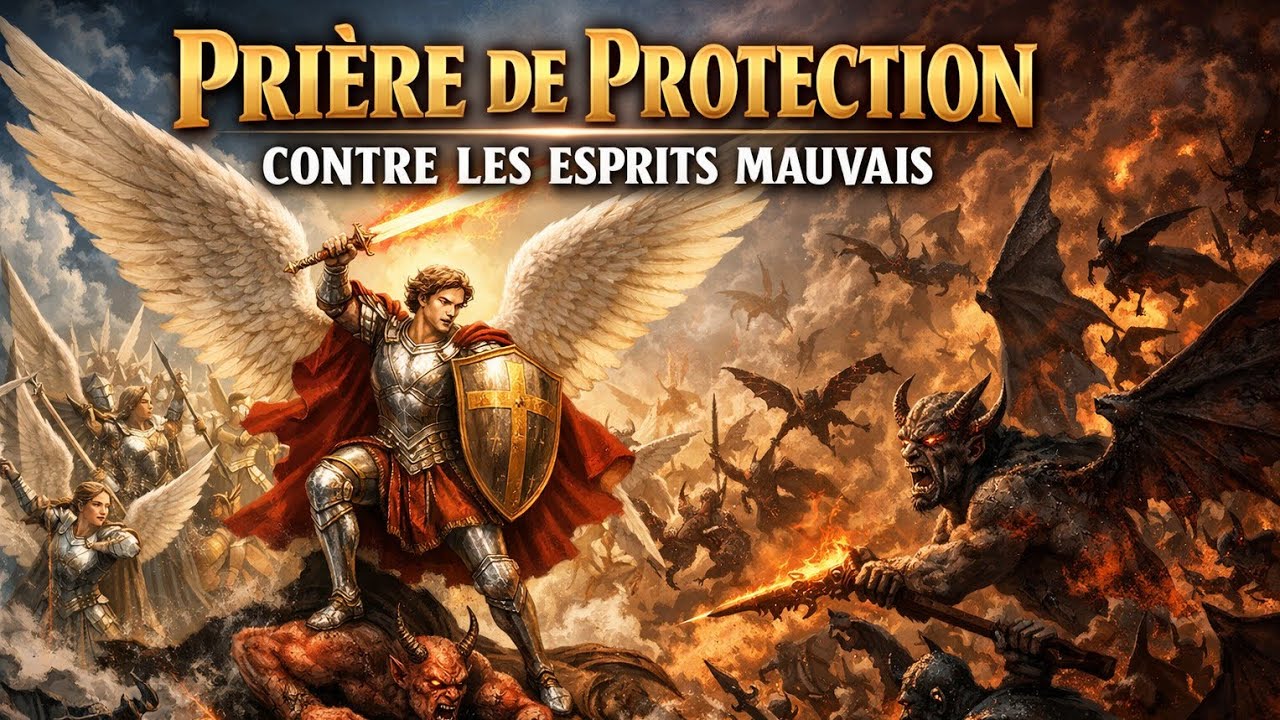 ✨️ PRIÈRE pour ÉLOIGNER les MAUVAIS ESPRITS ✨️