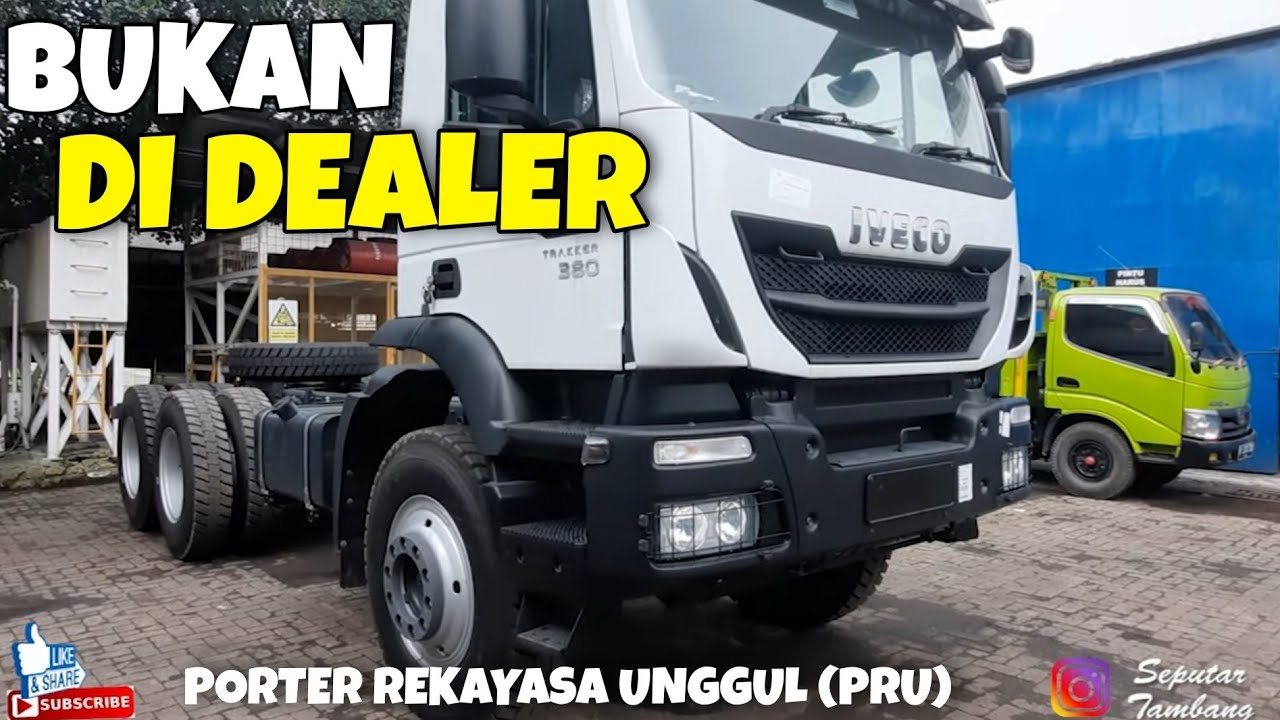 TERNYATA BISA DI BUAT JADI TRUK GANDENG !!! Truk Asal Italy Siap Beban Berat | IVECO Trakker 380