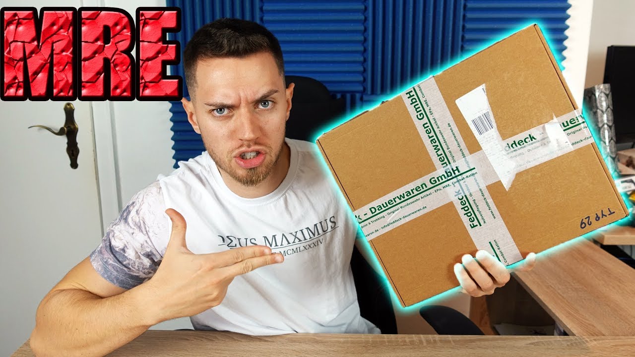 Militär Essen mit SCHOKOLADENKUCHEN für 24h 😋! - Das leckerste MRE!