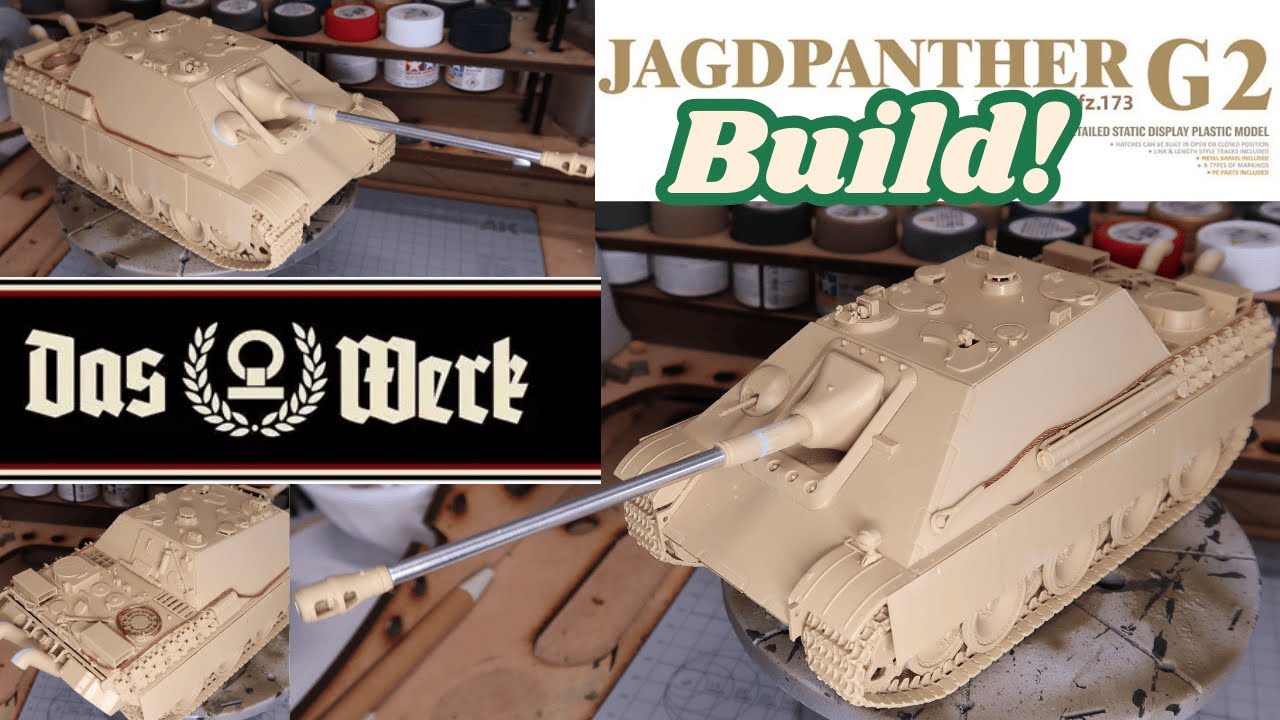 Jagdpanther Super Blitz by Das Werk | Step-by-Step Build & Review 