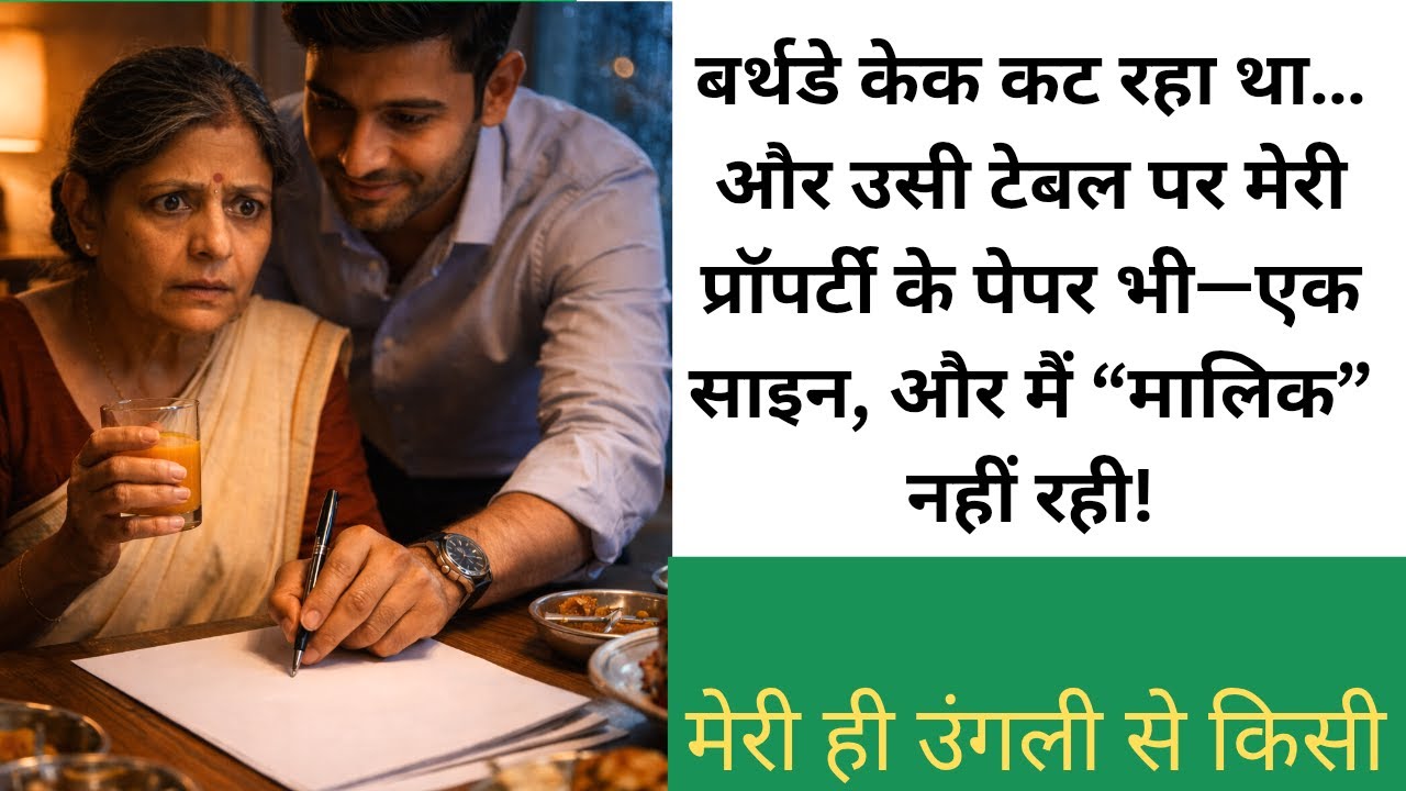जूस की एक घूंट, एक साइन… और मेरा घर उनके नाम!