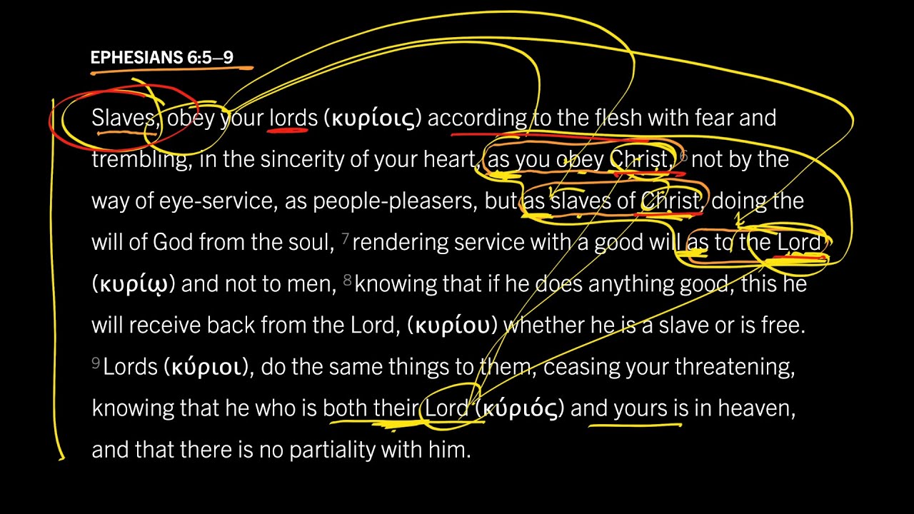 Can Slaves of Christ Have Another Master? Ephesians 6:5–9, Part 2