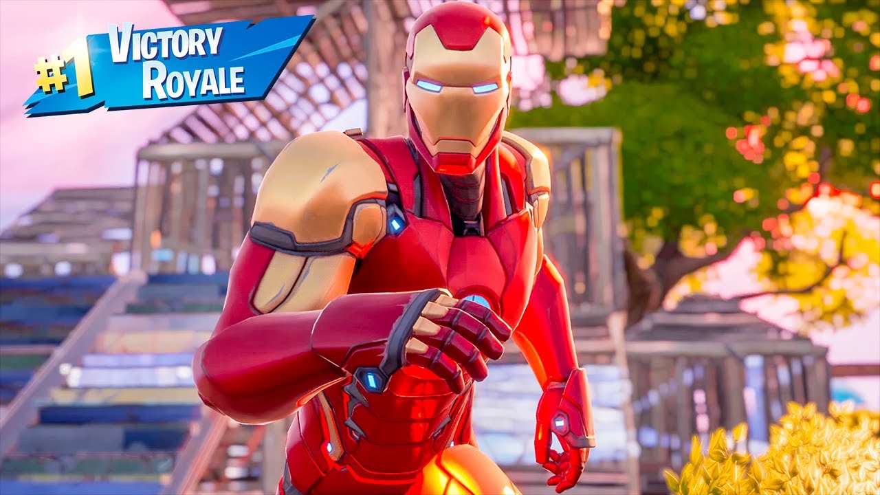 Tier 100 Iron Man Skin Solo Win Full Gameplay Fortnite Chapter 2 Season 4 No Commentary PS4 Console