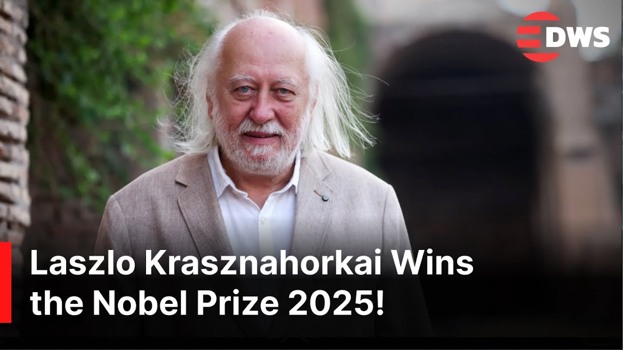 Laszlo Krasznahorkai Wins 2025 Nobel Prize in Literature | Honored for His Visionary Works | AQ1Z