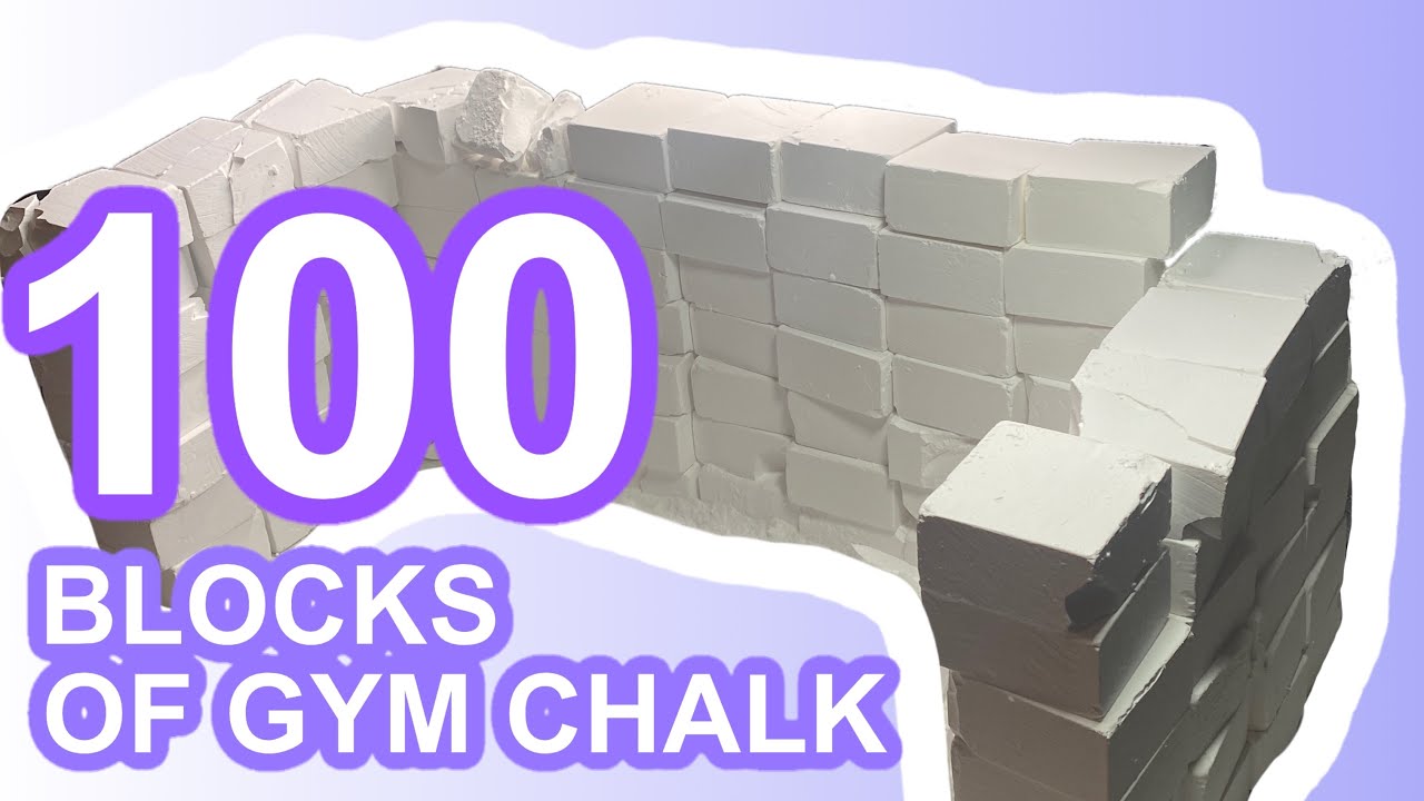 100 BLOCK GYM CHALK CRUSH | CHALKNESS, ADER, SPORTS CHALK, GHOLIBN