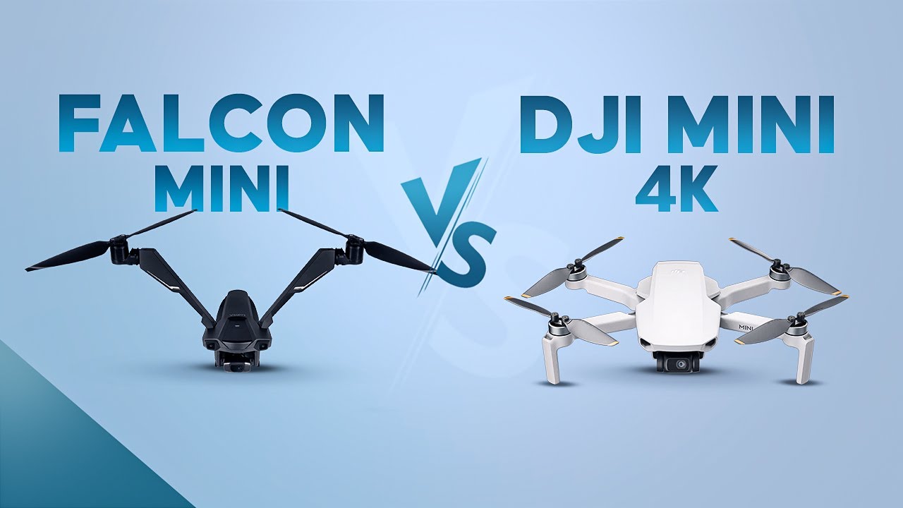 V-Copter Falcon Mini против DJI Mini 4K — какой мини-дрон купить?