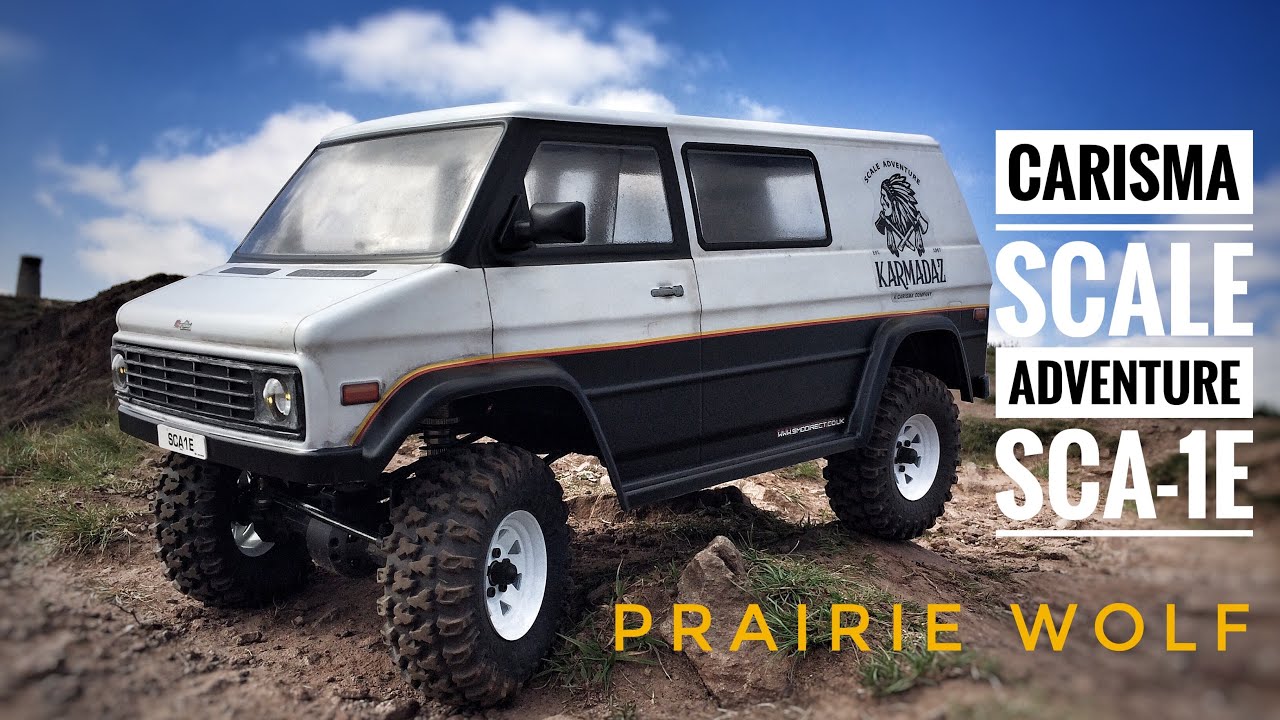 SCA-1E Prairie Wolf, Carisma Scale Adventure, RC Crawler.