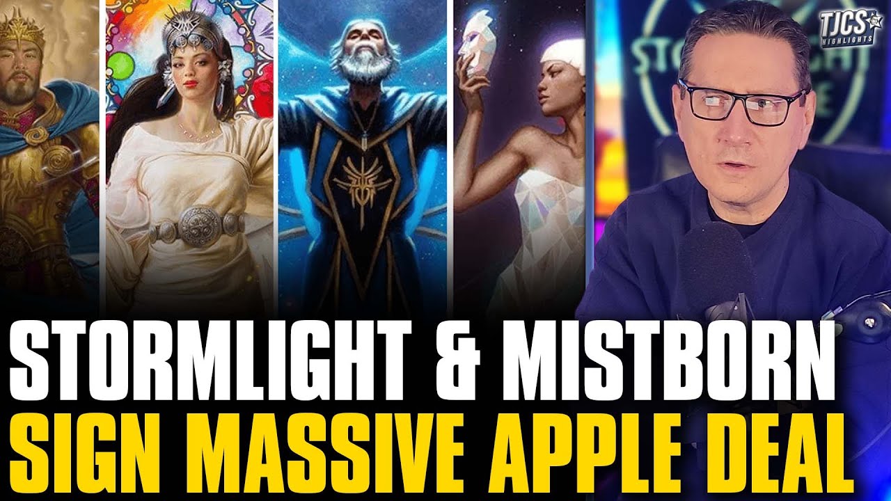 The Stormlight Archive, Mistborn Series Sign Massive Apple Deal With Writer In Total Control