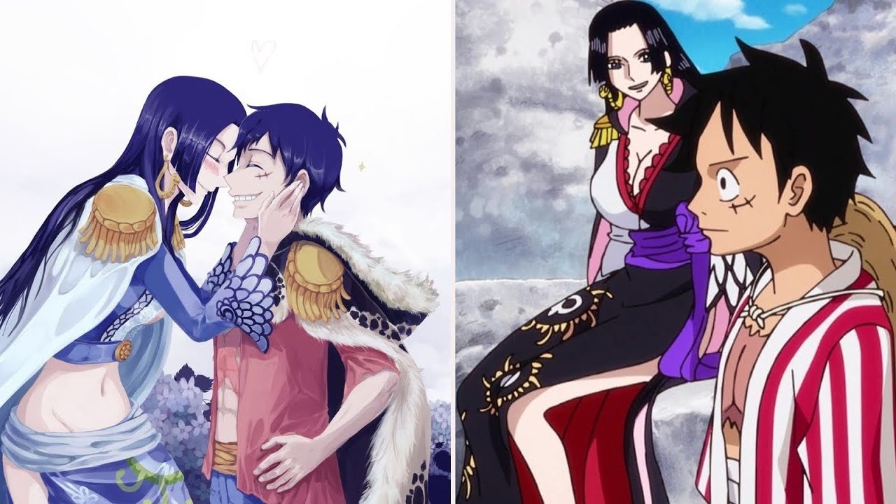 MHA REACT IZUKU AND MOMO AS MONKEY.D.LUFFY AND BOA HANCOCK SHIP IZUMOMO (RE-POST RE-MAKE)