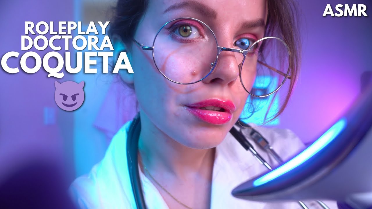 ASMR Doctora Coqueta Hace Experimentos Contigo 😈 Carol ASMR Roleplay Argentina