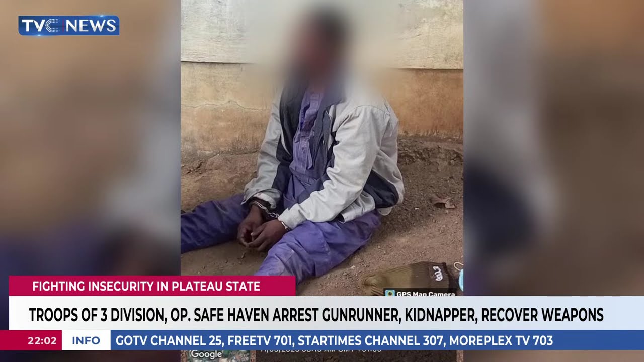 Troops Of 3 Division, OP. Safe Haven Arrest Gunrunner, Kidnapper, Recover Weapons