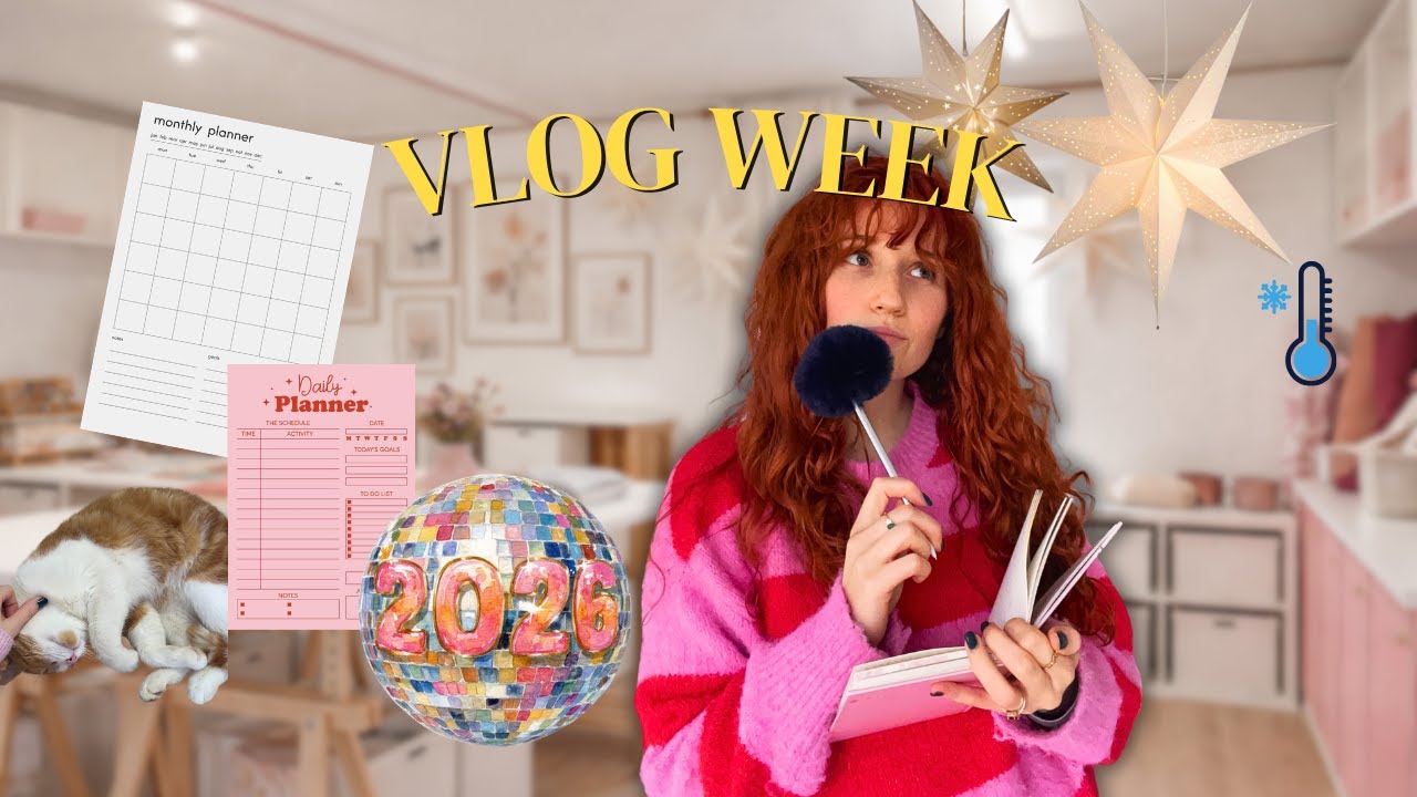Ma semaine de rentrée & ma nouvelle organisation | vlog small business