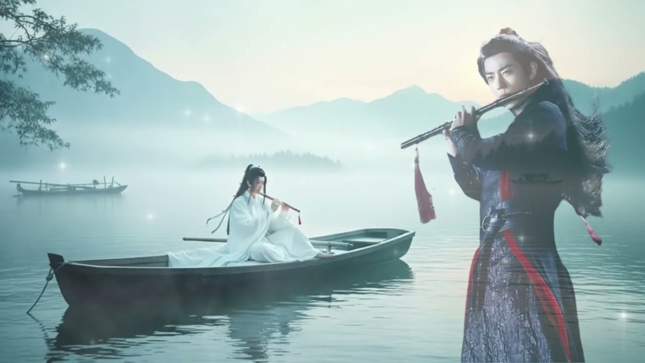 Chinese Zen Music🍃Bamboo Flute, Erhu & Guzheng🍃Relaxing Music, Soothing Music‪