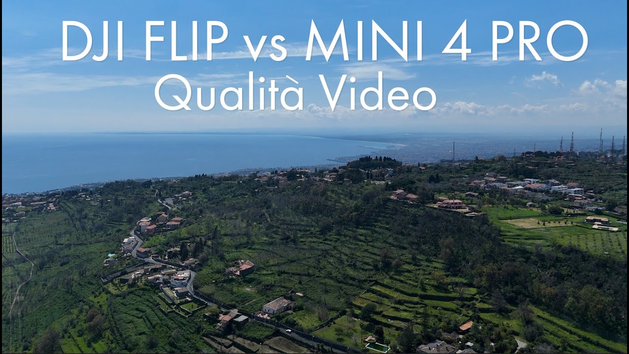 DJI Flip vs Mini 4 Pro - Confronto per Qualità e Funzionalità Video