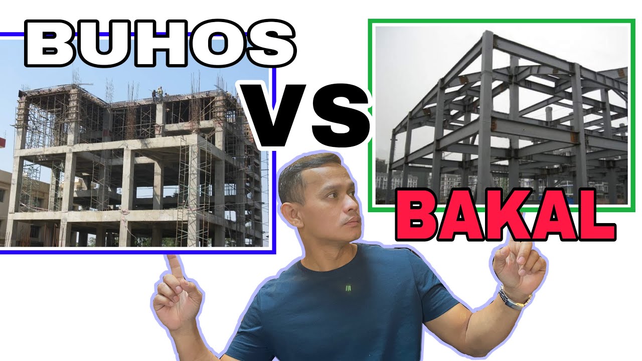 ANO MAGANDANG GAMITIN BUHOS O STEEL FRAME STRUCTURE? RCC VS H-BEAM