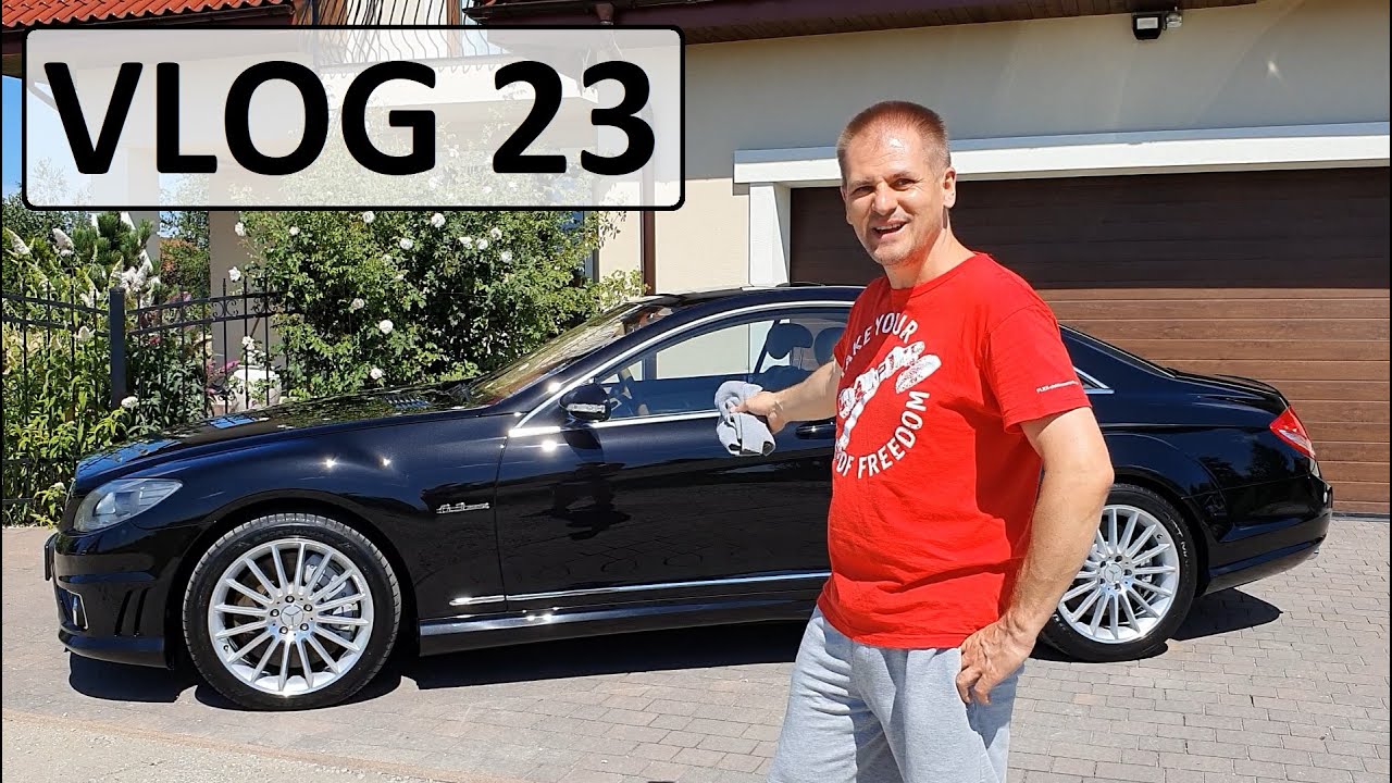 Król Połysku • Vlog 23 | Mercedes CL 63 AMG, polerowanie lakieru, powłoka ceramiczna Gtechniq