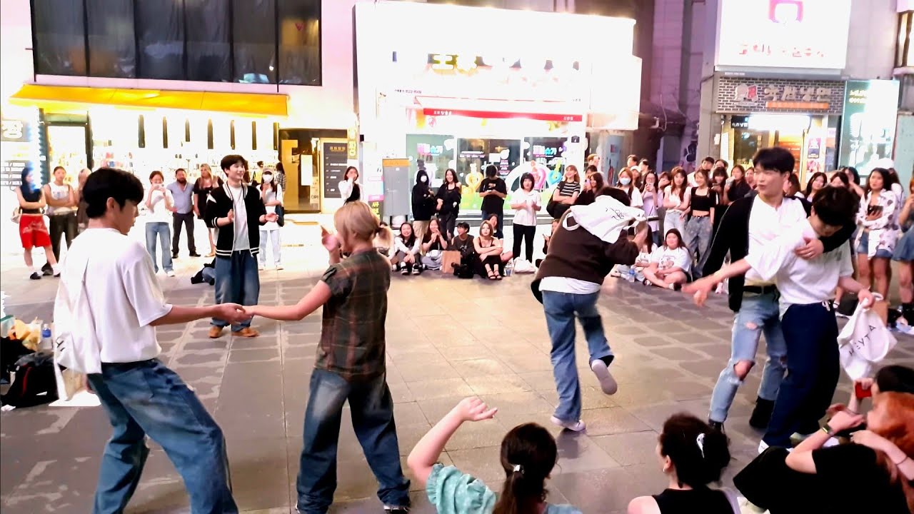 [STREET ARTIST] ONE OF. WITH AUDIENCE. INTERACTIVE SINCHON BUSKING. 240917.