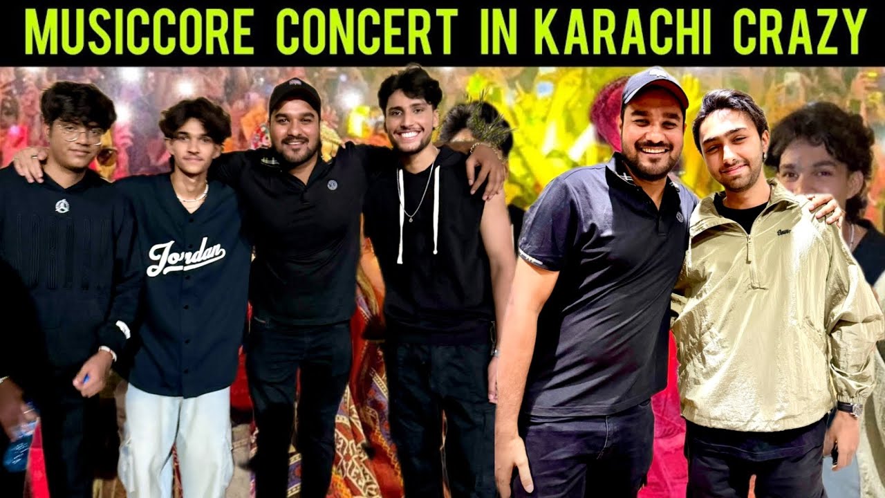 Crazy Crowd Concert Karachi - Young Stunner - Aur Band - Aashir Wajahat - Nehal Naseem - Talha Anjum
