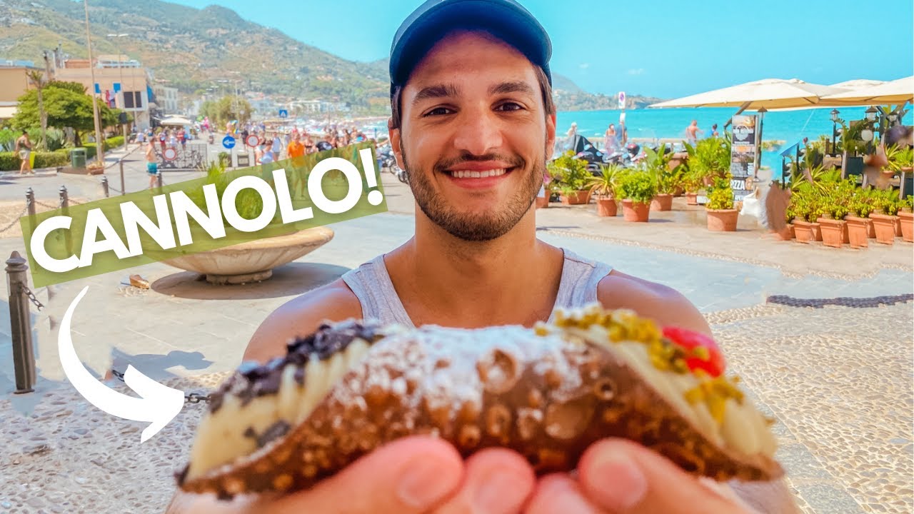Delicious Sicilian Sweets in Cefalu! Sweet Food Tour Italy! 🇮🇹