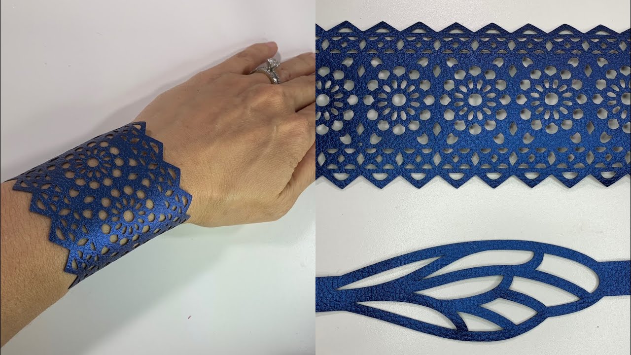 How to Make a Faux Leather Cuff on the Cricut Joy