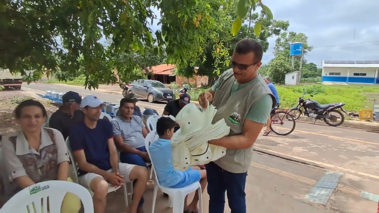 ASSOCIAÇÃO DOS  PRODUTORES  RURAIS  DE SANTA RITA DO SUL,   DISTRIBUI EQUIPAMENTOS  AOS PRODUTORES !