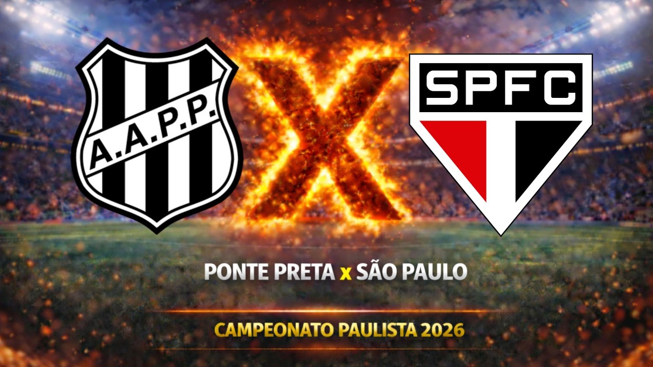 PONTE PRETA X SÃO PAULO [Simulação] | Campeonato Paulista 2026