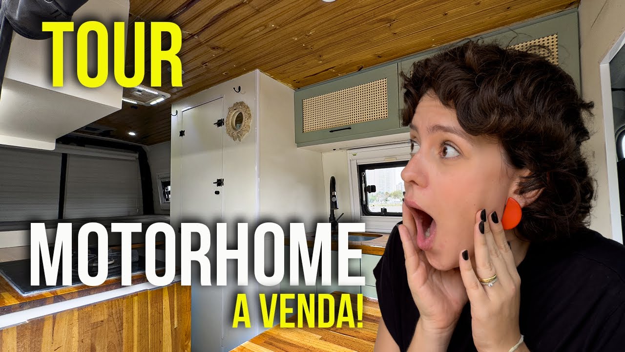 MOTORHOME A VENDA! TOUR do MOTORHOME mais DESEJADO do BRASIL!