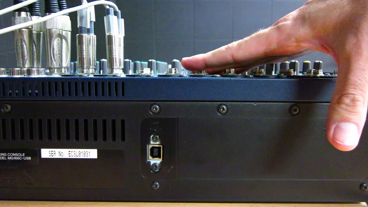 5A. GRABACIÓN DE LA MEZCLA ESTÉREO EN EL PC CON MESAS DE MEZCLAS QUE TIENEN USB INCORPORADO