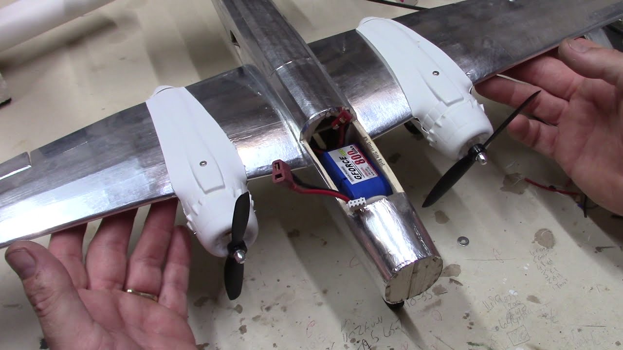 Guillows B-25 R/C update