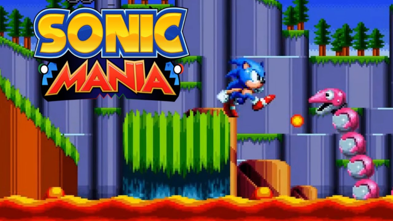 Зона вершины холма в Sonic Mania