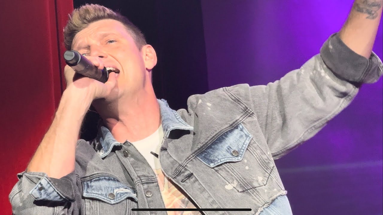 Nick Carter of Backstreet Boys / I Need You Tonight and Help Me / 11.20.2024