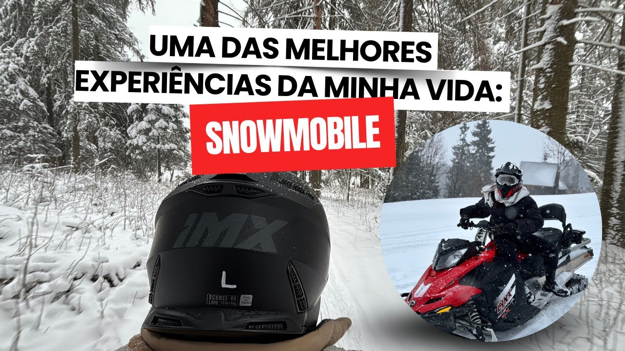 Snowmobile e Snowboard na Polônia