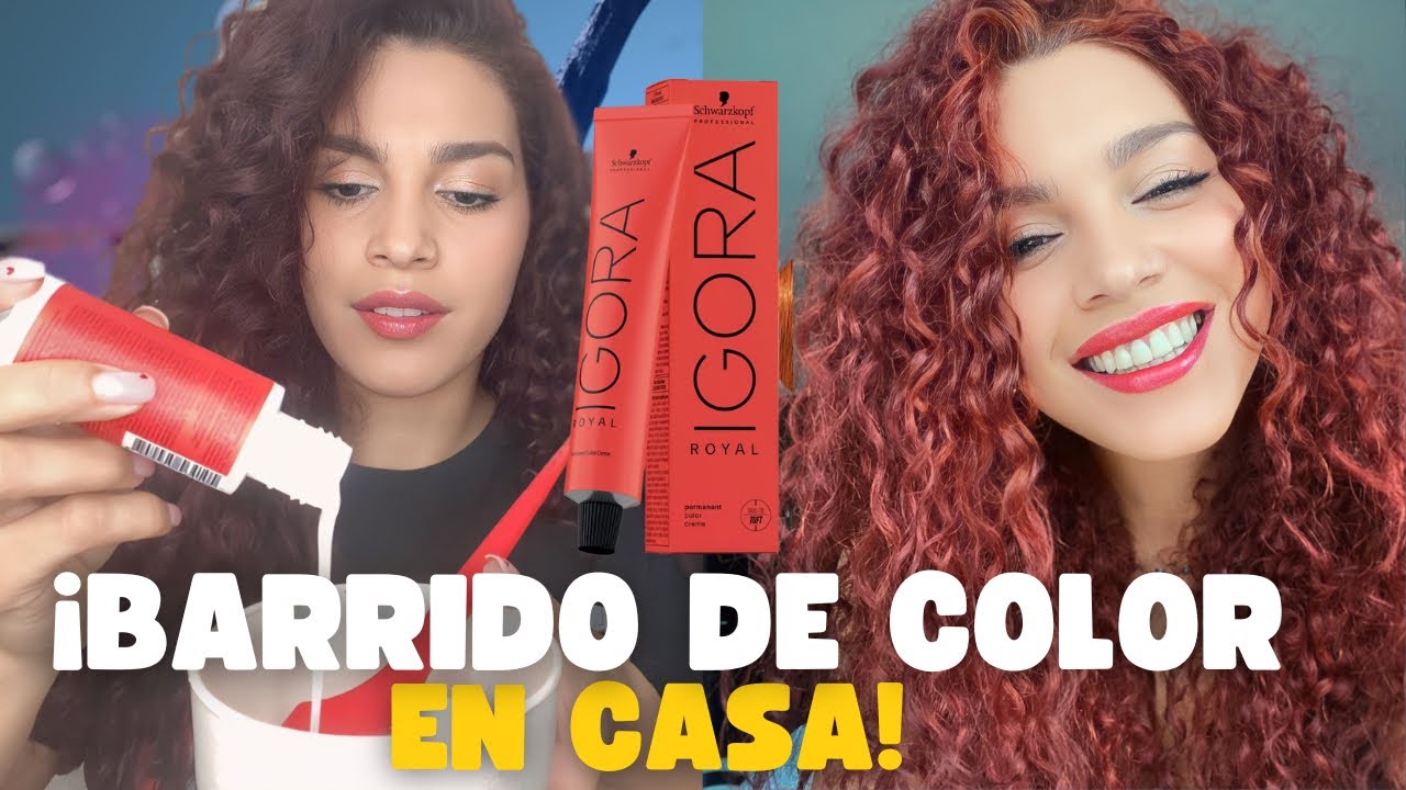 &iquest; C&oacute;mo hacer un BARRIDO de COLOR  en casa?
