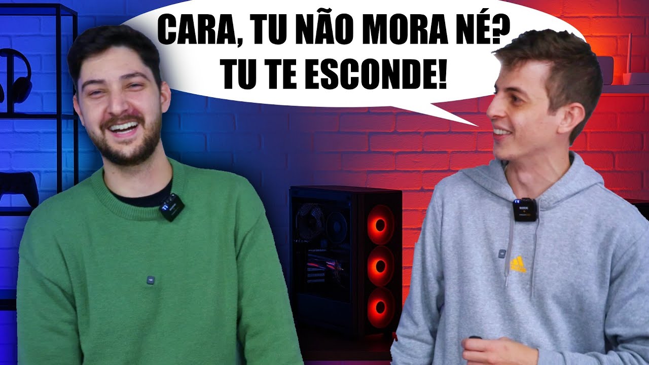 DO NADA O CARA INVADIU MEU ESTÚDIO, RECEBENDO VISITA DO GUSTAVO 