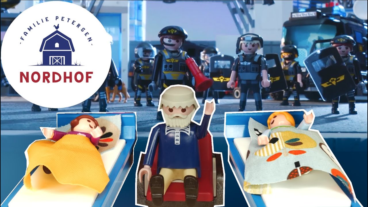 PLAYMOBIL Film Familie Petersen - Nordhof Folge 22🚨Opas Einsatz beim SEK / Polizei 🚓👮🏼‍♂️-
