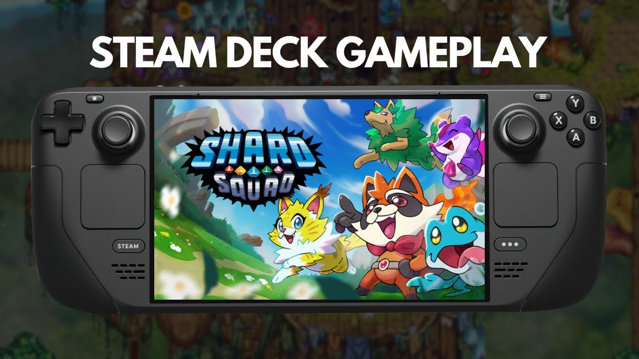 Shard Squad | Vampire Survivors meets Pokemon | Steam Deck Gameplay